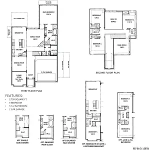 New construction Single-Family house 12006 Blossom Grove Dr, Missouri City, TX 77459 plan Heidelberg - image