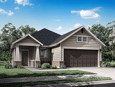 New construction Single-Family house 7982 Orchid Greenery Dr, Cypress, TX 77433 plan Bluebonnet - image