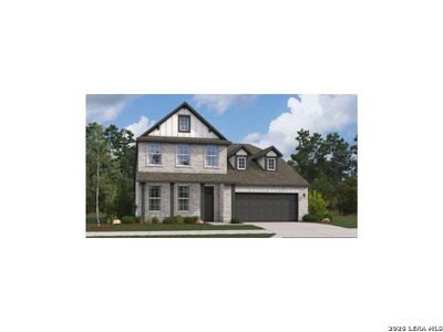New construction Single-Family house 164 Ewing Grove, Rio Medina, TX 78066 plan Cascade - image