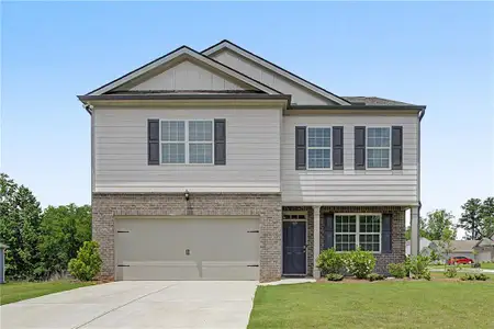New construction Single-Family house 163 Oakwood Heights Rd, Dallas, GA 30132 plan Penwell - image