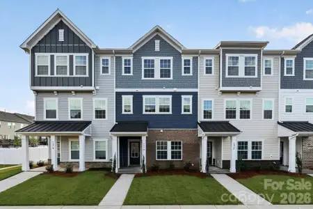 New construction Townhouse house 107 Nablus Trl, Unit Townhome G, Mooresville, NC 28117 plan Chamberlain II - image