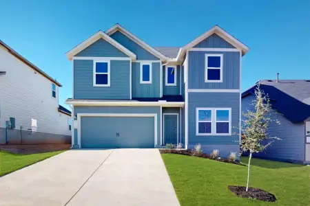 New construction Single-Family house 12300 Dillon Falls Dr, Austin, TX 78747 plan Sheldon - Smart Series - image
