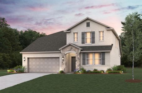 New construction Single-Family house 3301 Cross Shore Drive, Anna, TX 75409 Cascade- photo 0