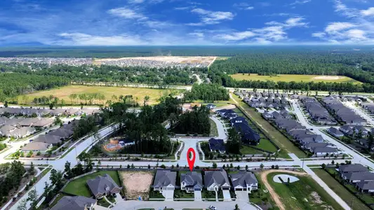 New construction Single-Family house 17011 Sweet Iris Ct, Conroe, TX 77302 plan Lockhart - image