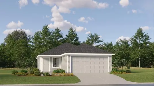 New construction Single-Family house 654 Maria Elena Wy, Cleveland, TX 77327 plan Oakridge - image