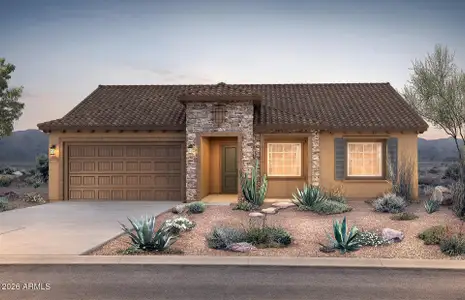 New construction Single-Family house 26479 W Selena Dr, Buckeye, AZ 85396 plan Pursuit - image