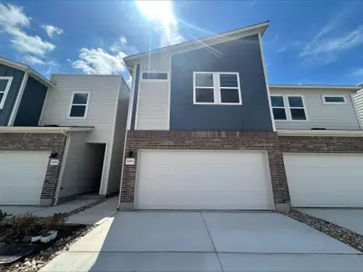 New construction Townhouse house 1850 Settlers Glen Dr, Unit 1403, Round Rock, TX 78665 plan The McKinney (178) - image