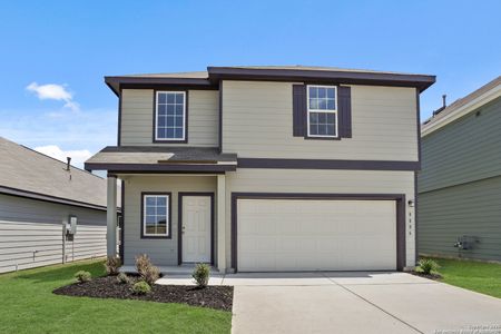 New construction Single-Family house 8806 Black Oak Dr, Elmendorf, TX 78112 plan Lakeland - image