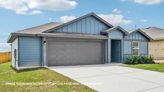 New construction Single-Family house 311 Palestine Trl, Kyle, TX 78640 plan The Baylor - image