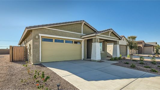 New construction Single-Family house 3347 E Outlaw Ln, San Tan Valley, AZ 85140 Ocotillo Plan 3520- photo 0