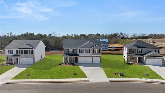 New construction Single-Family house 43 Weymouth Dr, Locust Grove, GA 30248 plan Mansfield - image