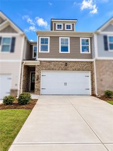 New construction Townhouse house 6346 Towhee Wy, Morrow, GA 30260 plan The Bristol - image