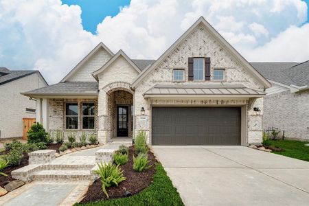 New construction Single-Family house 19326 Seabiscuit Stable Trl, Tomball, TX 77377 Cameron- photo 0