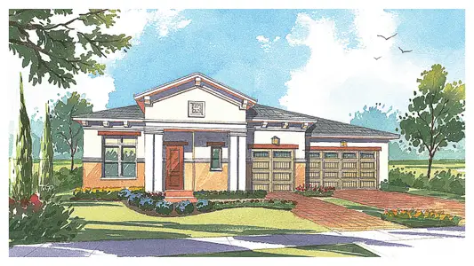 New construction Single-Family house 2458 Dream Home Ct, St. Cloud, FL 34772 plan Sanibel - image