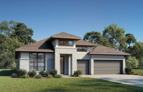 New construction Single-Family house Celina, TX 75009 plan Princeton - SH 5432 - image