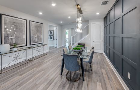 Spacious formal dining area