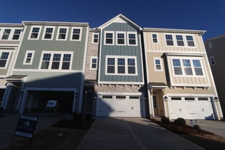 New construction Townhouse house 2315 Bay Minette Sta, Apex, NC 27502 Buckingham - Front Entry Townhomes- photo 43 43