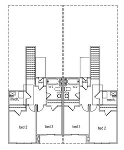 New construction Townhouse house 232 Bevington Brook Ln, Hopkins, SC 29061 plan Ash - image 3