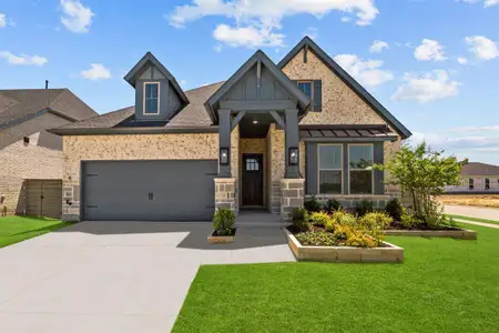 New construction Single-Family house 11321 Canopy Trl, Justin, TX 76247 The Pemshore- photo 0