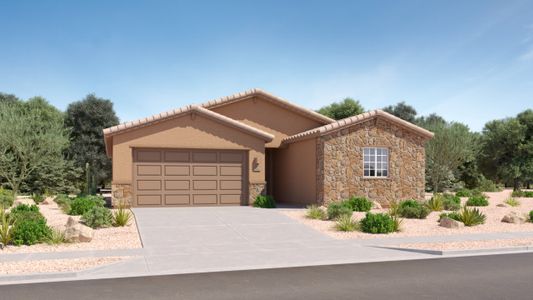 New construction Single-Family house 17419 S Ironwood Bend Dr, Vail, AZ 85641 plan Cedar - image