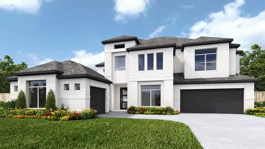 New construction Single-Family house 7130 Sadie Highlands Dr, Katy, TX 77493 plan 4036W - image