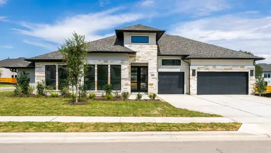 New construction Single-Family house 201 Knox Dr, Georgetown, TX 78628 plan 4411W - image