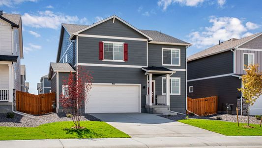 New construction Single-Family house 2306 Crosswind St, Fort Lupton, CO 80621 plan Bridgeport - image