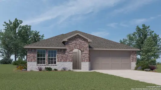 New construction Single-Family house 20837 Stonework Spur, San Antonio, TX 78266 - image