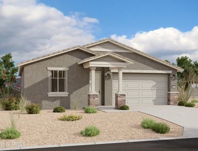 New construction Single-Family house 5528 W Mcneil Road, Laveen, AZ 85339 Violet Homeplan- photo 0