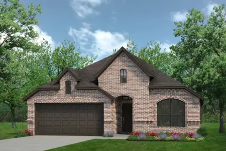 New construction Single-Family house 10345 Dittany Ln, Crowley, TX 76036 plan Concept 1912 - image