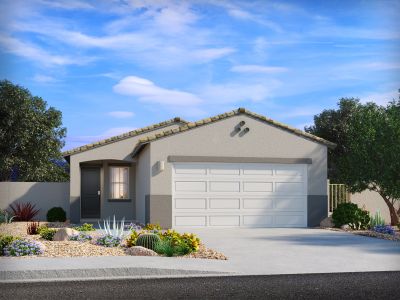 New construction Single-Family house 7390 S Gray Jay Dr, Vail, AZ 85641 plan Turquoise - image