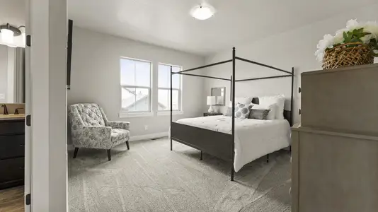 New construction Townhouse house 6248 Vernazza Wy, Windsor, CO 80550 plan Belmar - image 3