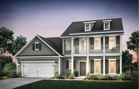 New construction Single-Family house 293 Lucas Ct, Hoschton, GA 30549 plan Fieldcrest - image