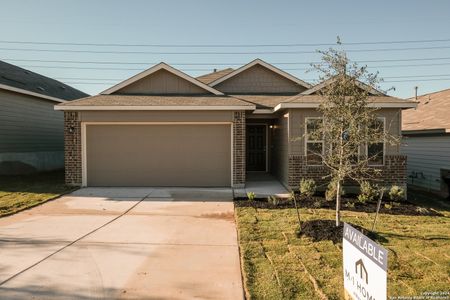 New construction Single-Family house 8415 Aloe Vera Trace, San Antonio, TX 78223 Freestone- photo 0