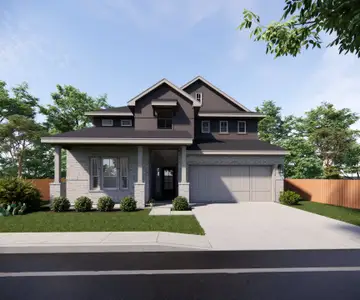New construction Single-Family house 1002 Texas Ash Ln, Georgetown, TX 78628 plan Maddy - image