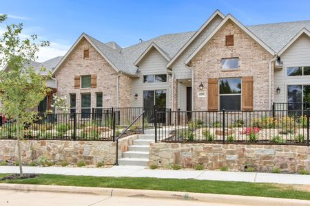 New construction Townhouse house 8509 Del Rio Trl, Rowlett, TX 75089 plan Chandler’s Landing - image