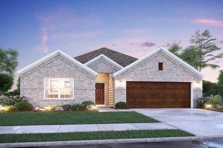 New construction Single-Family house 3905 Whisperwood Road, Denton, TX 76210 Pizarro - 40' Smart Series- photo 0