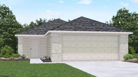 New construction Single-Family house 19935 Hilbert Rd, New Caney, TX 77357 plan Barton - image