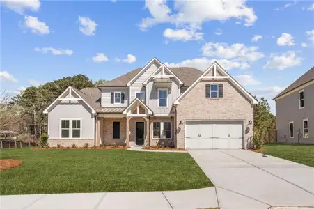 New construction Single-Family house 671 Crest Line Trl, Powder Springs, GA 30127 - image