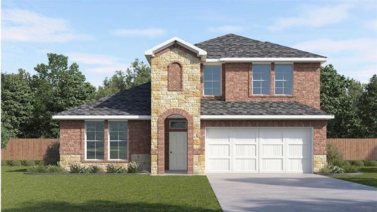 New construction Single-Family house 1802 Sabina Dr, Princeton, TX 75407 plan Rosebud - image