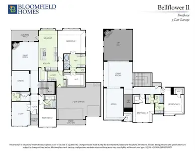 New construction Single-Family house 2828 Spring Valley Wy, Anna, TX 75409 plan Bellflower II - image