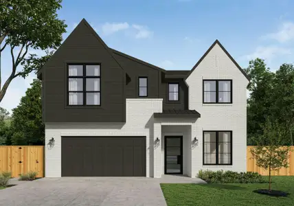 New construction Single-Family house 1209 Willard St, Houston, TX 77006 plan The Emerson - image
