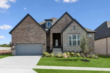 New construction Single-Family house 1805 Morning Mist Dr, Georgetown, TX 78628 plan The Flower Mound - image