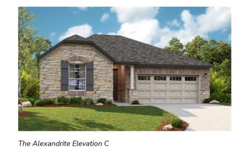 New construction Single-Family house 245 Torchwood Dr, Marble Falls, TX 78654 Alexandrite- photo 0