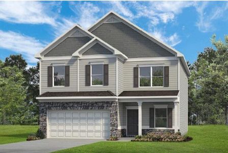 New construction Single-Family house 323 Silver Leaf Trce, Douglasville, GA 30134 The Harrington- photo 0