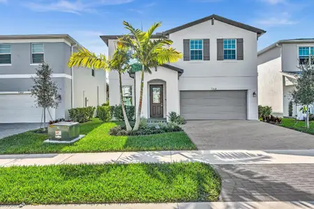 New construction Single-Family house 7268 Lenora Ln, Lake Worth, FL 33467 plan Hazel - image