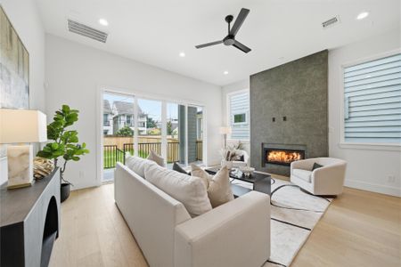 New construction Single-Family house 827 W 16Th St, Unit A, Houston, TX 77008 - image 14