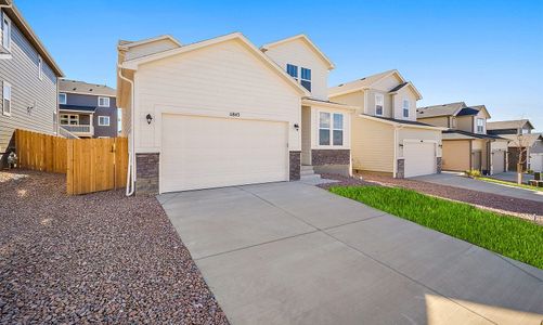 New construction Single-Family house 11843 Lost Peak Ln, Colorado Springs, CO 80925 plan Ash - image 17