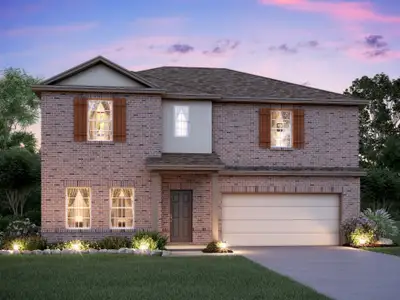 New construction Single-Family house 1736 Shad Bush Dr, Fort Worth, TX 76131 plan Columbus - image