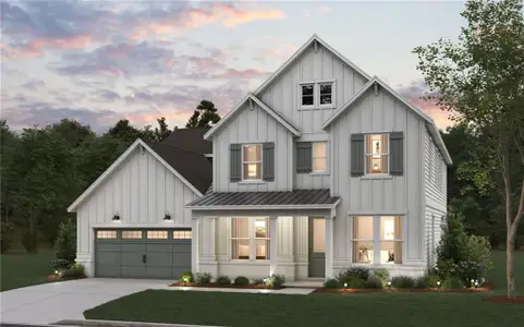 New construction Single-Family house 272 Concord Dr, Ball Ground, GA 30107 plan Norwood - image